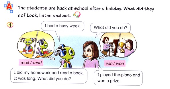 小學(xué)五年級(jí)英語下冊(cè)(深圳朗文版)Unit 5 A busy week-A