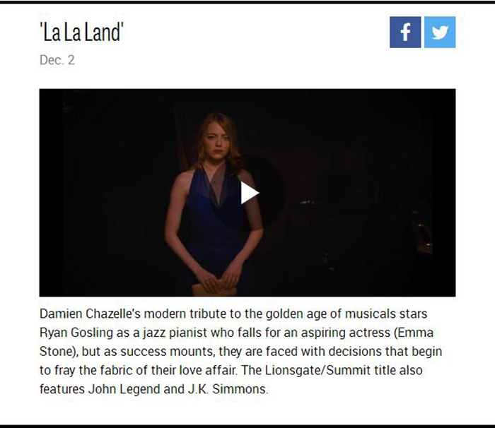 最新好萊塢電影推薦：今秋最值得期待的電影！