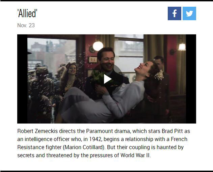 最新好萊塢電影推薦：今秋最值得期待的電影！