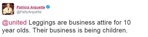 美聯(lián)航拒絕少女穿緊身褲登機(jī) 網(wǎng)友質(zhì)問(wèn)你管得著嗎