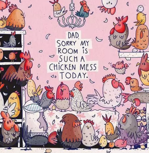 爸爸將女兒說過的話通通變成可愛插圖，看完就被治愈了！