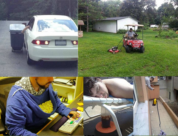 爆笑偷懶妙招：不好意思，你不僅沒(méi)我懶，還沒(méi)我機(jī)智