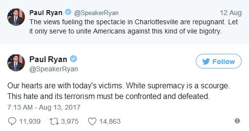 白人種族暴力撕裂美國(guó)！特朗普不當(dāng)表態(tài)遭各界質(zhì)疑