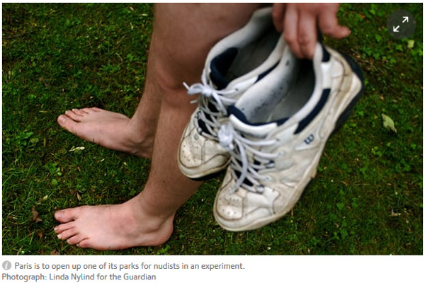 巴黎開放首個裸體主義公園，偷窺狂禁止入內(nèi)