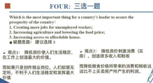 托福獨(dú)立寫(xiě)作題型之三選一題