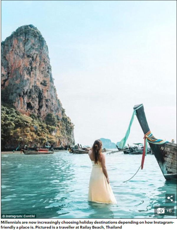無(wú)拍照不假期！千禧一代熱衷“朋友圈旅游”