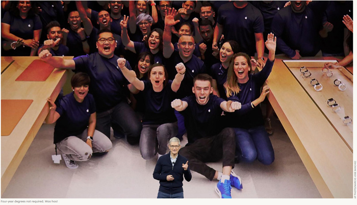 蘋果、谷歌等一流企業(yè)不再需要大學(xué)文憑做敲門磚