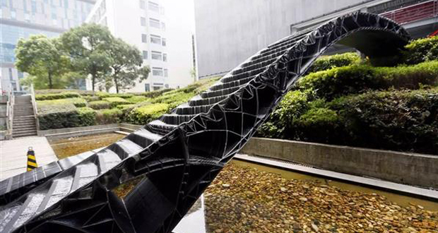 國內(nèi)首座3D打印橋年內(nèi)在上海投入使用