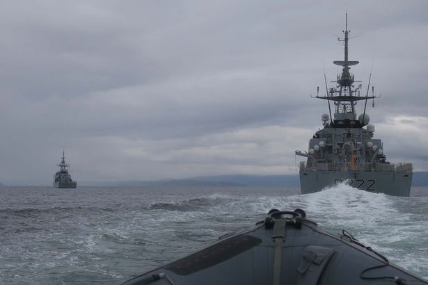英國皇家海軍新船完成海上試航