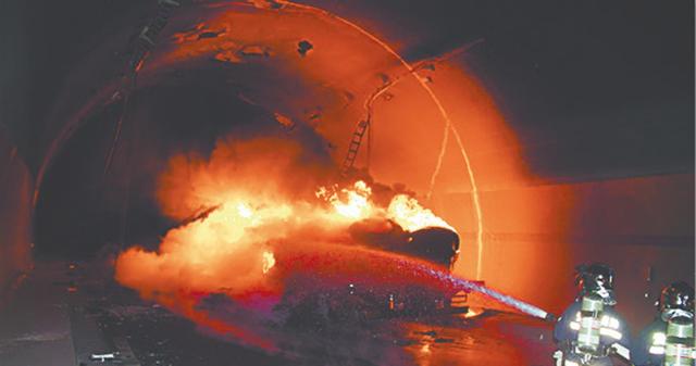 中國東部隧道火災(zāi)，5人死亡