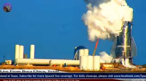 SpaceX的飛船原型在測試中爆炸